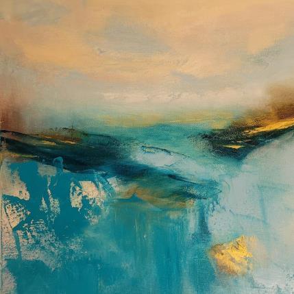 Pintura A 08.12.22 por Chebrou de Lespinats Nadine | Pintura Abstracto Aceite Marine, Paisajes