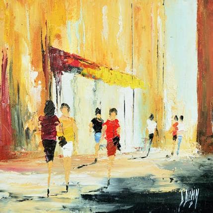 Peinture Féminisme par Dupin Dominique | Tableau Figuratif Huile Urbain