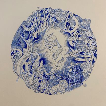 Pintura Medusa por Lujaam | Pintura Surrealismo Ink Animales, Iconos pop, Naturaleza