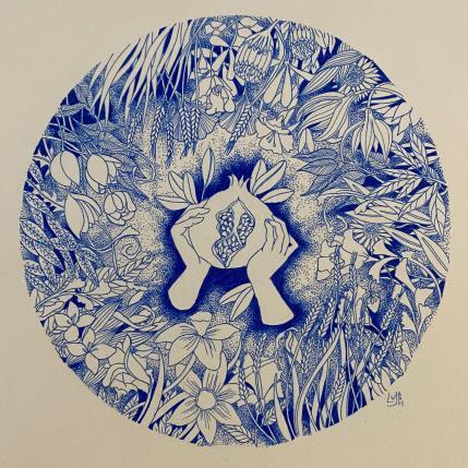 Pintura Persephone por Lujaam | Pintura Surrealismo Ink Iconos pop, Naturaleza