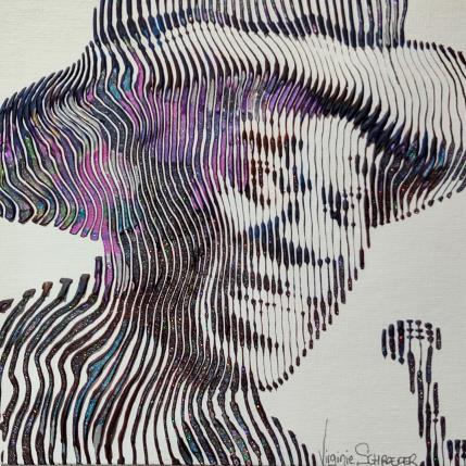 Painting Armstrong: l'inoubliable, le talentueux et le plus iconique by Schroeder Virginie | Painting Pop-art Acrylic, Oil Pop icons