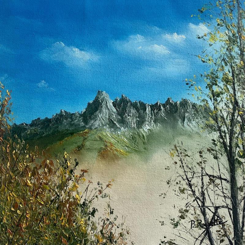 Peinture Arclusaz par Rochette Patrice | Tableau Figuratif Urbain Huile