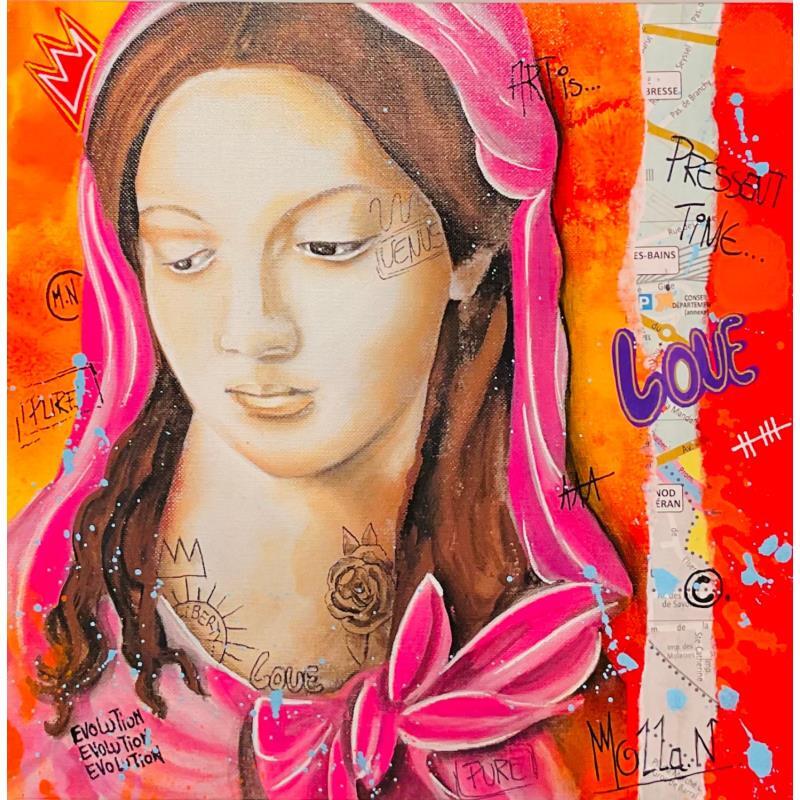 Peinture Venus Liberty par Molla Nathalie | Tableau Pop-art Icones Pop
