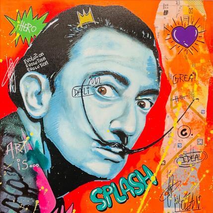 Peinture Dali par Molla Nathalie  | Tableau Pop-art Icones Pop