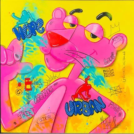 Peinture Pink par Molla Nathalie  | Tableau Pop-art Icones Pop