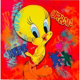 Painting Titi by Molla Nathalie  | Painting Pop-art Pop icons