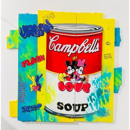 Gemälde Mick & Minnie von Molla Nathalie  | Gemälde Pop-Art Pop-Ikonen