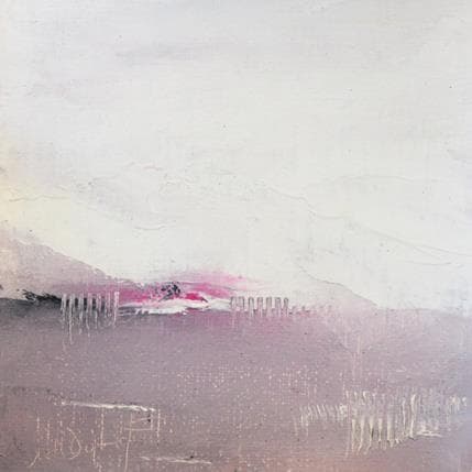 Peinture Un court instant par Dumontier Nathalie | Tableau Abstrait Huile Minimaliste