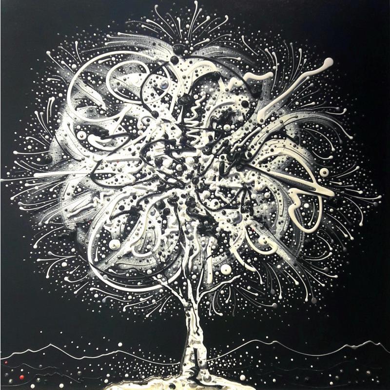 Painting Le Miracle by Fonteyne David | Painting Figurative Minimalist Oil Acrylic