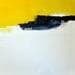 Painting J'entends le roulement des galets by Dumontier Nathalie | Painting Abstract Minimalist Oil