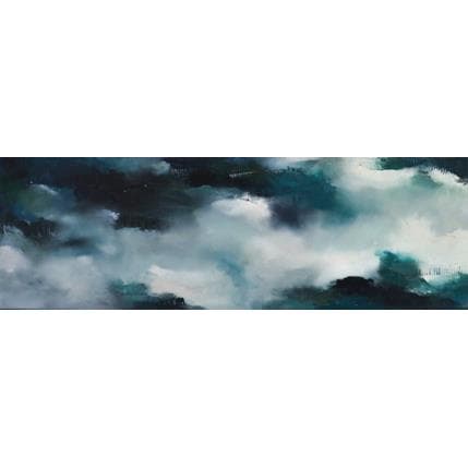 Peinture Nature capricieuse par Dumontier Nathalie | Tableau Abstrait Huile minimaliste