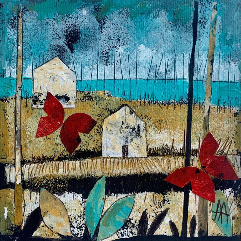 Peinture Paz par Arias Parera Almudena | Tableau Art naïf Paysages Acrylique