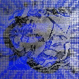 Peinture Le baiser Roy  par Wawapod | Tableau Pop-art Acrylique, Posca Icones Pop, Portraits