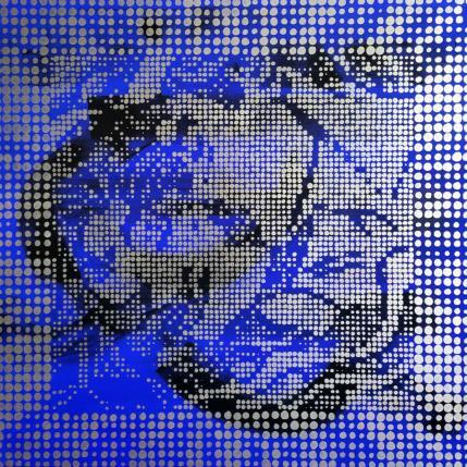 Peinture Le baiser Roy  par Wawapod | Tableau Pop-art Acrylique, Posca Icones Pop, Portraits