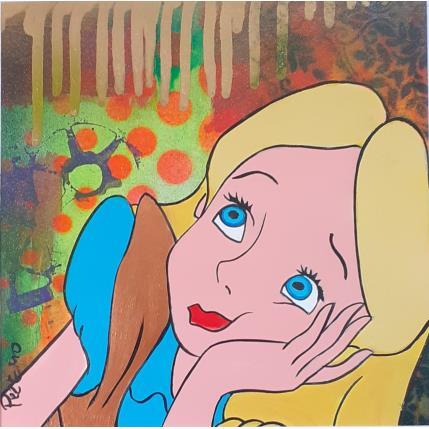 Painting Sans titre 4 by Przemo | Painting Pop-art Acrylic Pop icons, Portrait