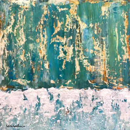 Peinture D410 par Moracchini Laurence | Tableau Abstrait Acrylique Paysages