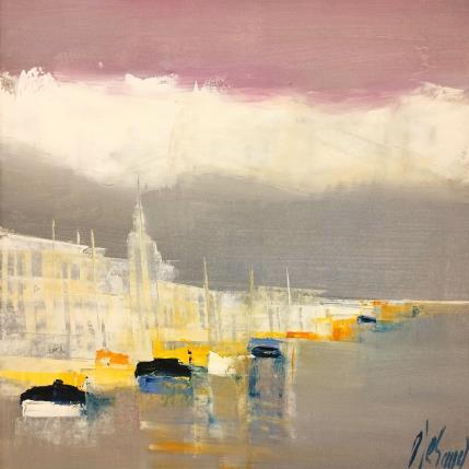Painting ST39 by Héraud Alain | Painting Figurative Oil Landscapes, Marine
