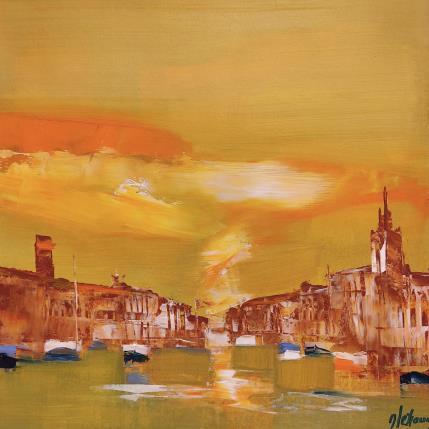 Painting ST40 by Héraud Alain | Painting Figurative Oil Marine