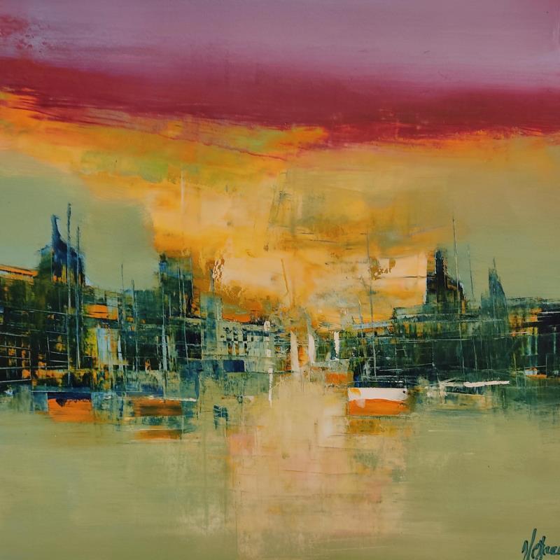 Pintura ST42 por Héraud Alain | Pintura Figurativo Paisajes Marine Naturaleza Aceite