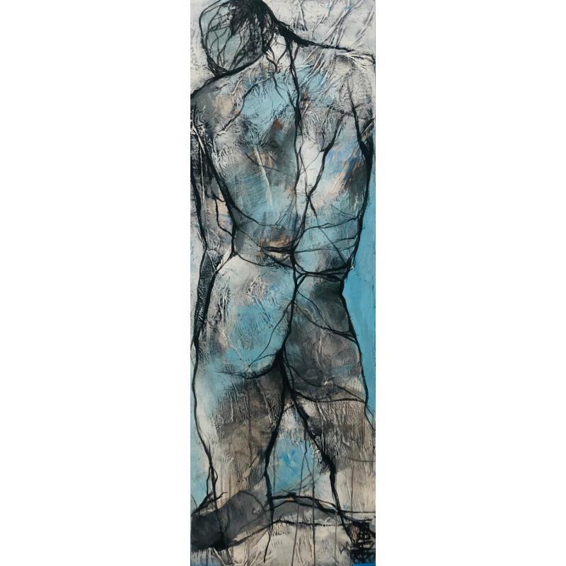 Peinture Lignes de vie I par Chaperon Martine | Tableau Figuratif Acrylique Nu