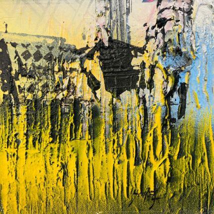 Painting Pensée Vienna by Horea | Painting Figurative Oil Urban