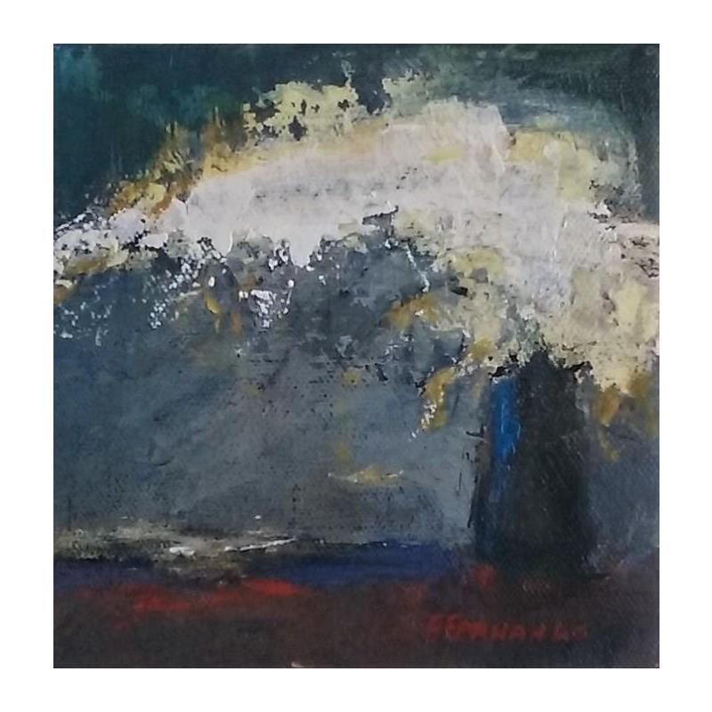 Painting Beauté végétale by Fernando | Painting Figurative Life style Oil