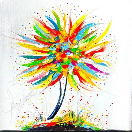 Peinture Vivre en Paix par Fonteyne David | Tableau Figuratif Acrylique, Huile