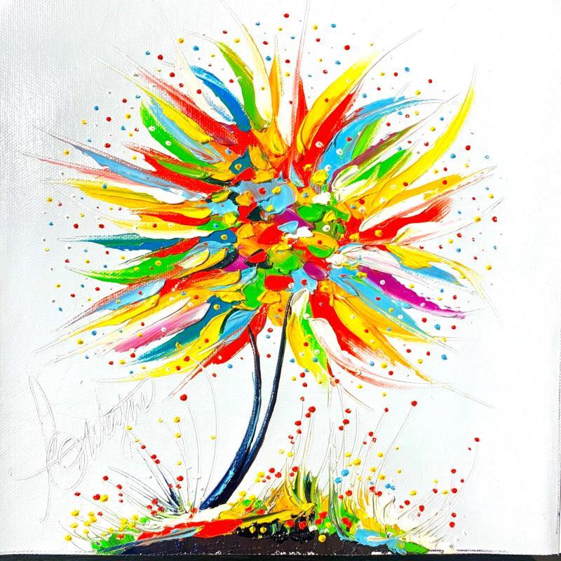 Peinture Vivre en Paix par Fonteyne David | Tableau Figuratif Huile Acrylique