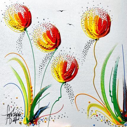 Peinture Le Parfum de l'amour par Fonteyne David | Tableau Figuratif Acrylique, Huile