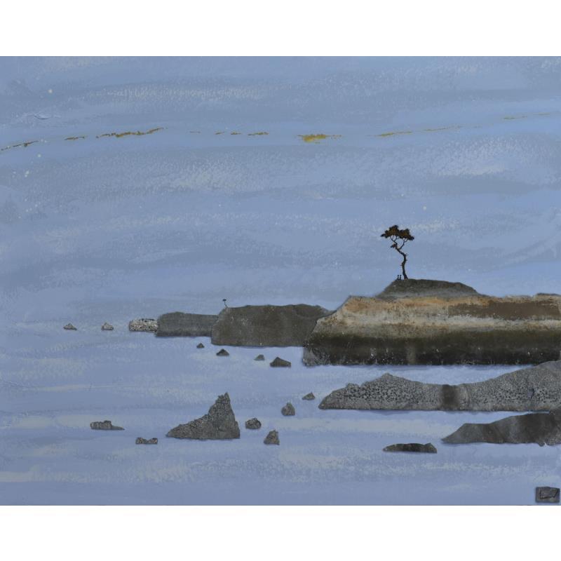 Gemälde En mouvement von Lemonnier  | Gemälde Figurativ Materialismus Landschaften