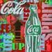 Painting Cola spirit by Euger Philippe | Painting Pop-art Pop icons Graffiti Acrylic