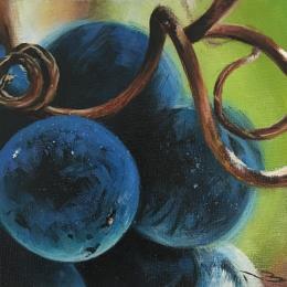 Peinture Bacchus par Nahon Bruno | Tableau Figuratif Acrylique Natures mortes