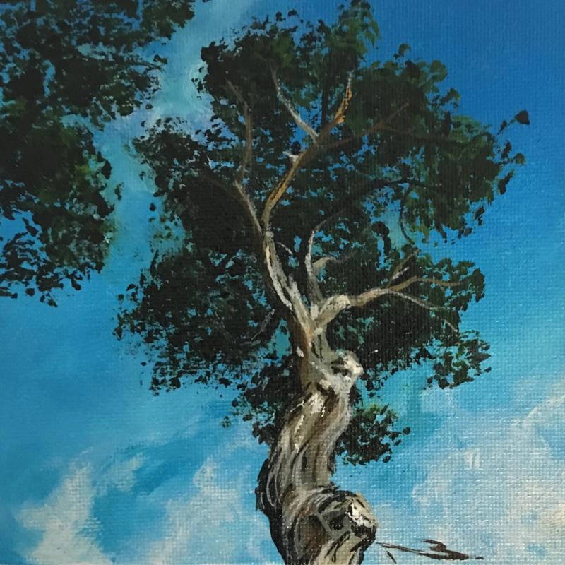 Painting Grow-up by Nahon Bruno | Painting Figurative Acrylic