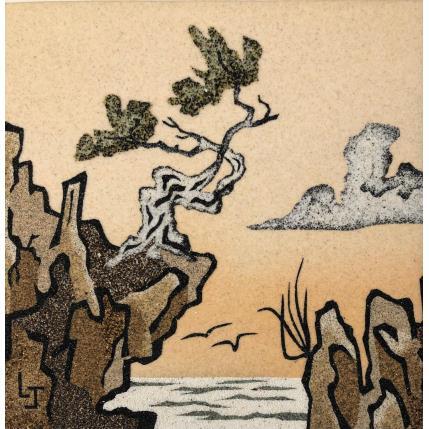 Painting Pin solitaire by Jovys Laurence  | Painting Subject matter Sand Landscapes