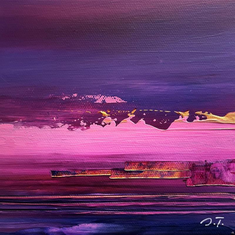 Gemälde Think Pink ii von Talts Jaanika | Gemälde Abstrakt Landschaften Marine Acryl