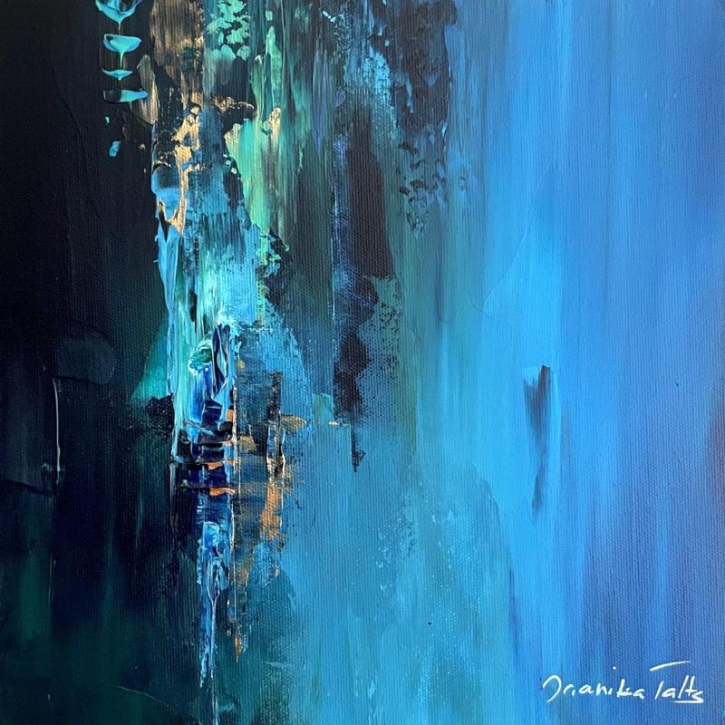 Gemälde Emerald City vi von Talts Jaanika | Gemälde Abstrakt Urban Acryl