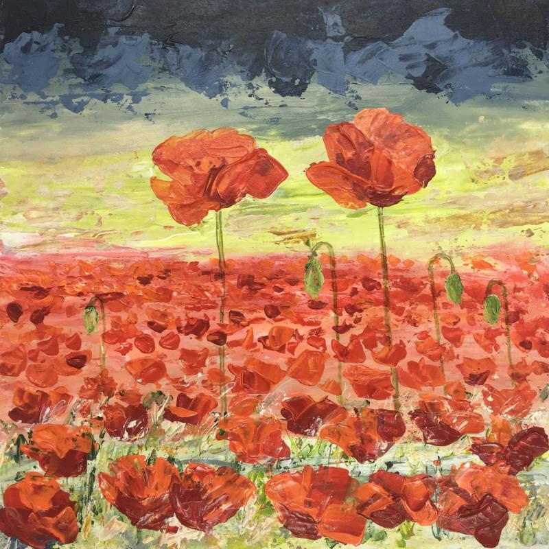 Gemälde Les téméraires  von Rey Ewa | Gemälde Acryl