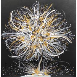 Painting La lueur de l'amour fou by Fonteyne David | Painting Naive art Acrylic