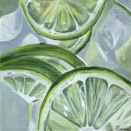 Peinture micro lemon par Clavaud Morgane | Tableau Figuratif Acrylique Natures mortes