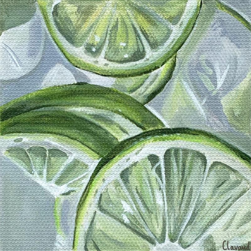Peinture micro lemon par Clavaud Morgane | Tableau Figuratif Natures mortes Acrylique