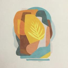 Painting River of Stone by Billy Dust | Painting Abstract Acrylic Landscapes, Pop icons