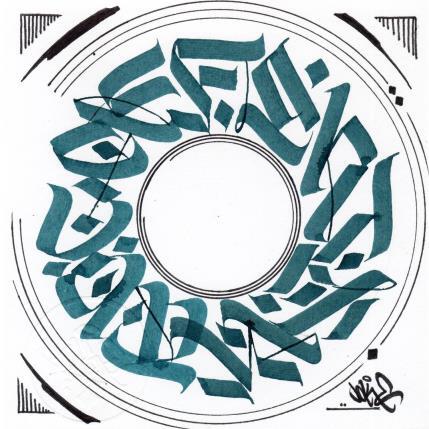 Peinture ABC par Nitram Joke | Tableau Street Art Acrylique, Graffiti