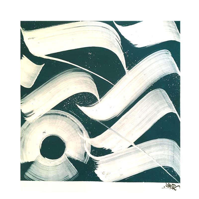 Peinture Sentier par Nitram Joke | Tableau Street Art Graffiti Acrylique