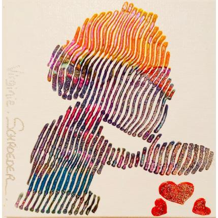 Peinture qu'est ce que l'amour ? Il est beau et magique par Schroeder Virginie | Tableau Pop-art Acrylique, Huile Icones Pop