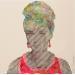 Painting Audrey Hepburn Princesse aux mille éclats by Schroeder Virginie | Painting Pop-art Pop icons Oil Acrylic