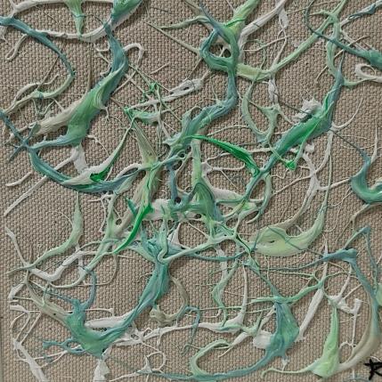 Painting Sable et charbon by Cantin Rose | Painting Abstract Acrylic Minimalist