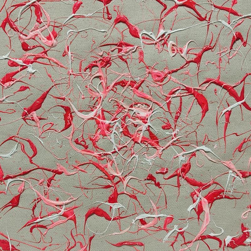 Painting Les secrets by Cantin Rose | Painting Abstract Subject matter Minimalist Acrylic