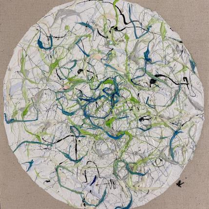 Painting Menthe à l'eau by Cantin Rose | Painting Subject matter Acrylic Minimalist