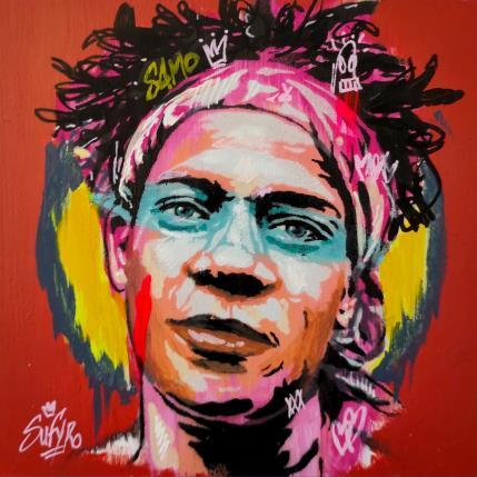 Pintura Basquiat por Sufyr | Pintura Arte callejero Acrílico, Graffiti Iconos pop