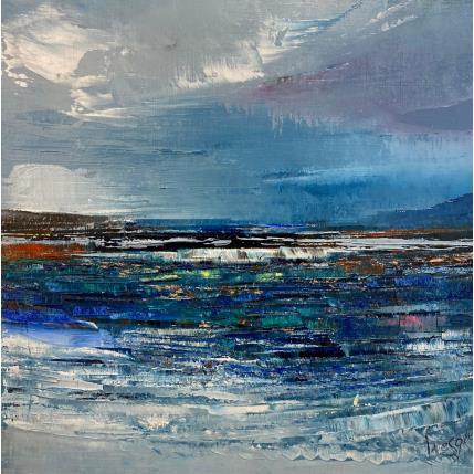 Peinture Nous irons aux bords de mer par Levesque Emmanuelle | Tableau Figuratif Huile